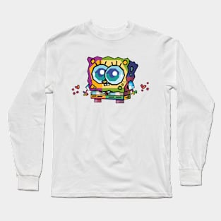 SpongeBob SquarePants Pop Art Long Sleeve T-Shirt